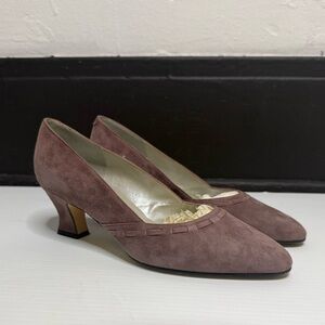 Vintage Liz Claiborne Suede Kitten Heel
